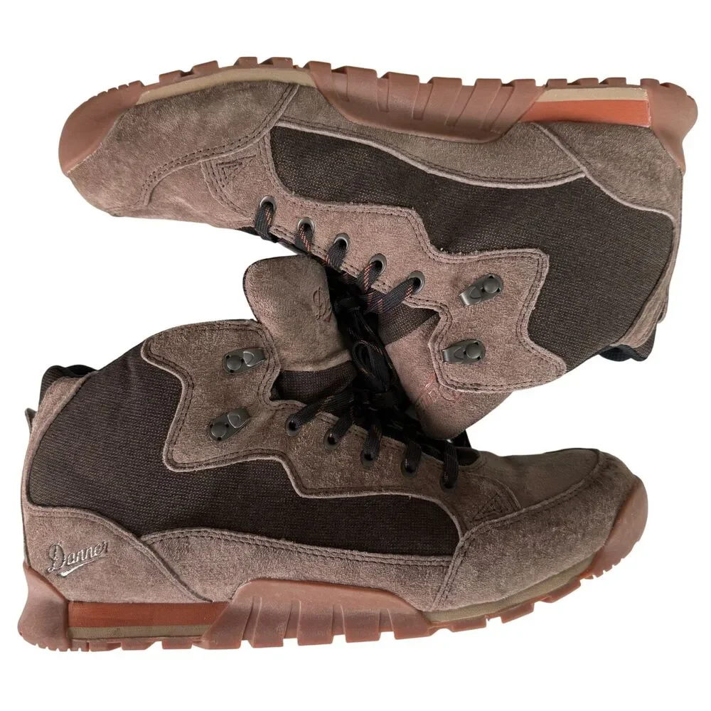 Danner Skyridge Waterproof Suede Hiking Boots Dark Earth Brown Men's Size 11.5D